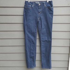 Eddie Baurer Slightly Curvy Straight Jeans size 10
